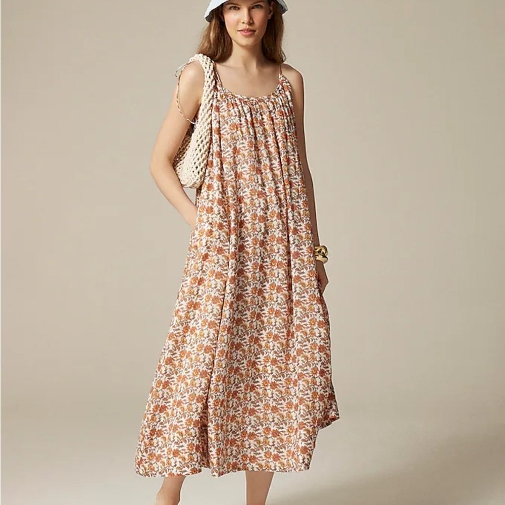 J. Crew Women’s Floaty Tie-shoulder Dress